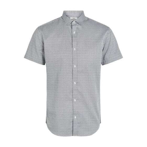 JACK & JONES Blacardiff Print Plus Size short sleeve shirt