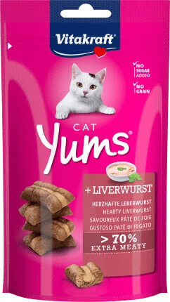 Katzensnack Cat Yums Leberwurst, 40 g