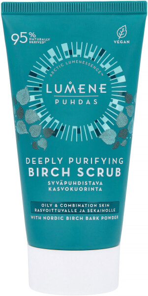 Lumene Deeply Purifying Birch Scrub Глубоко очищающий скраб для жирной кожи