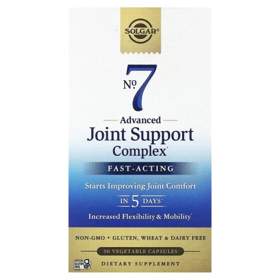 No. 7, Advanced Joint Support Complex, 90 Vegetable Capsules