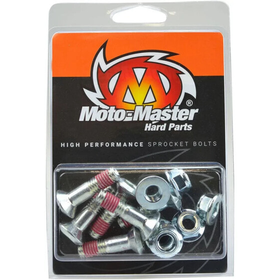 MOTO-MASTER M8-30 Honda/Kawasaki/Suzuki/Yamaha Rear Sprocket screws 6 units