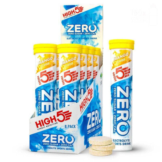 Спортивное питание HIGH5 Электролиты ZERO Манго 8 x 20 шт.