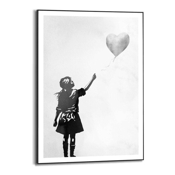 Gerahmtes Bild Balloon Girl