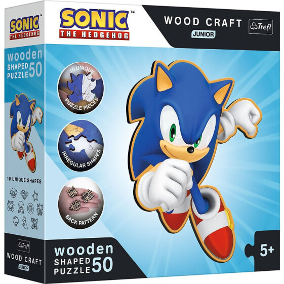 TREFL Sonic Wooden Sonic 50 Units puzzle