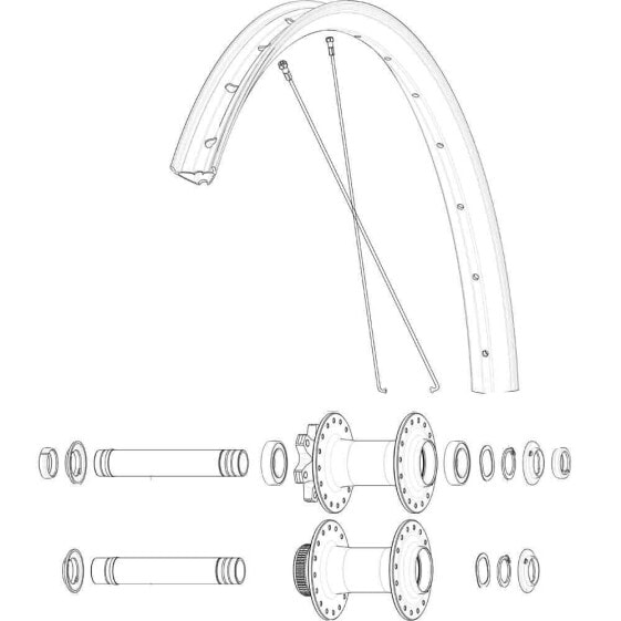 MAVIC Jbent Spokes 16 Units