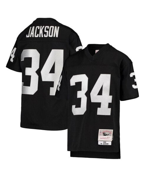 Big Boys Bo Jackson Black Las Vegas Raiders 1988 Legacy Retired Player Jersey