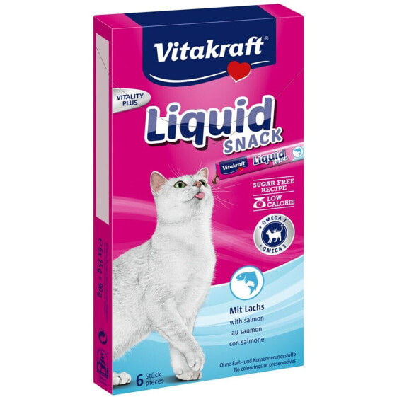 Snack for Cats Vitakraft Liquid Snack Salmon Курица Рыба Хряк 90 g