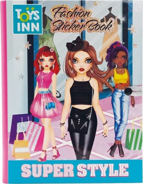 Stnux Fashion Sticker Book Kolorowanka z naklejkami Moda 8530 STNUX