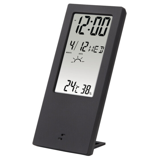 Hama TH-140 - Black - Indoor hygrometer - Indoor thermometer - 20 - 90% - 0 - 50 °C - F,°C - Battery