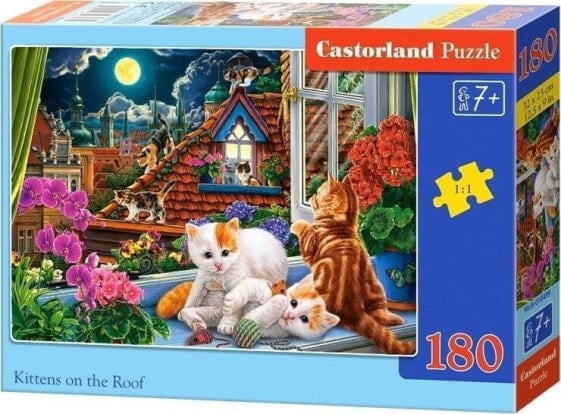 Castorland Puzzle 260 Kittens on the Roof CASTOR