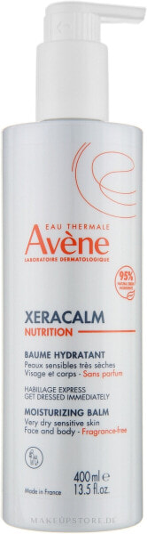 Feuchtigkeitsspendender Körperbalsam - Avene XeraCalm Nutrition Moisturizing Balm 400 ml