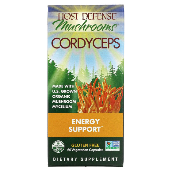 Mushrooms, Cordyceps, 60 Vegetarian Capsules