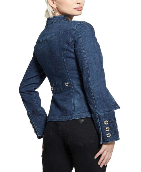 Women's Denim Band Jacket