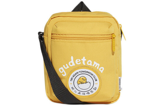 Спортивная сумка adidas neo Диагональная GM0136 желтого цвета