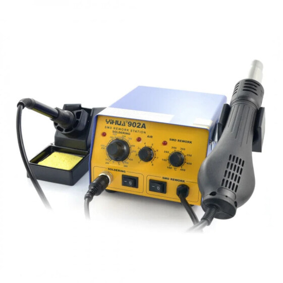 „Soldering station hotair and tip-based 2in1 Yihua 902A - 700W