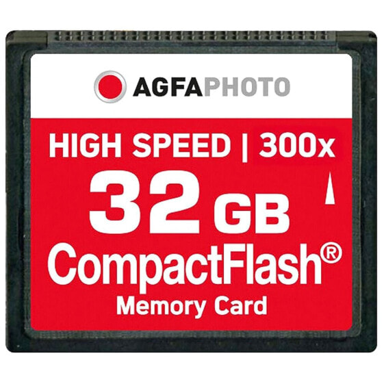 AGFA Compact Flash 32GB High Speed 300x MLC memory card