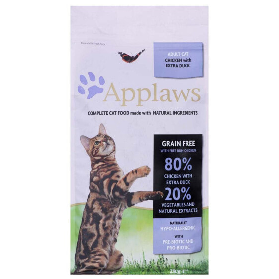 APPLAWS Cat Adult Chicken And Duck 2kg Cat Food