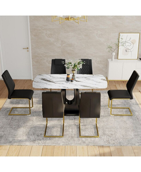 Ultra Modern Dining Table Glamour and Comfort for Your Space