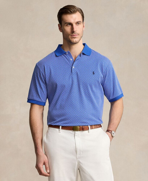 Men's Big & Tall Printed Polo Shirt