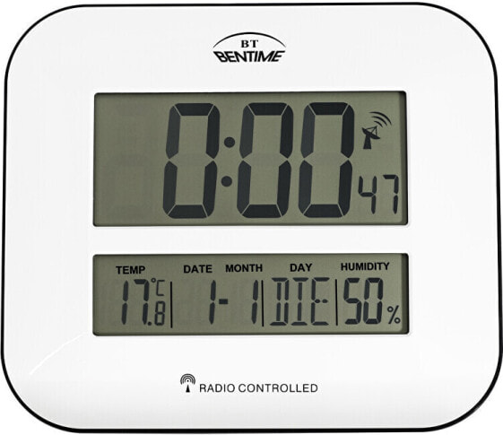 Часы настольные с радиоуправлением Bentime H17-ET843W