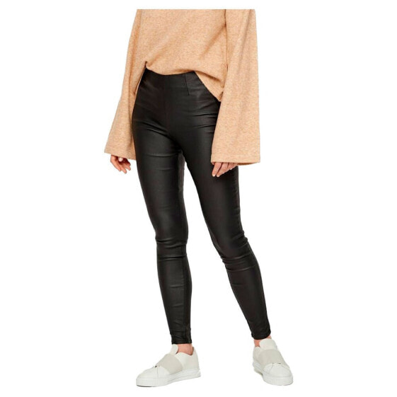 PIECES Skinny Paro High Waist Coated Leggings