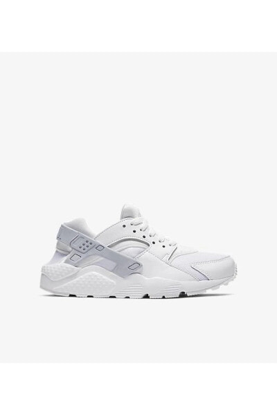 Beyaz - Huarache Run 654275-110 Kadın Spor Ayakkabısı