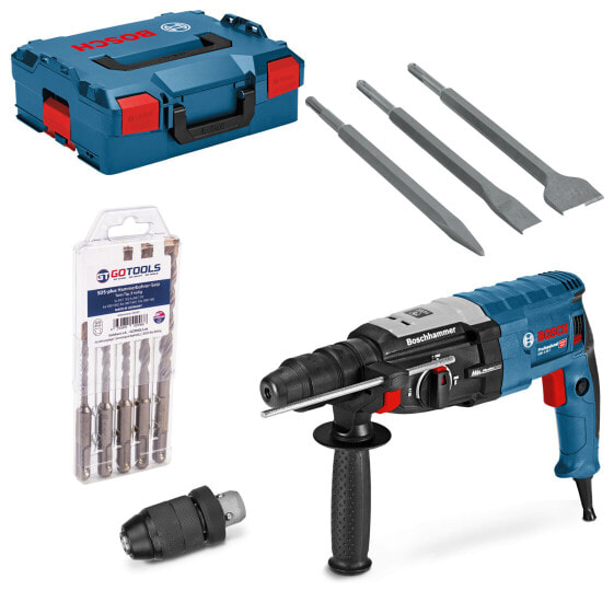 Bosch Bohr- u. Meißelhammer SDS-Plus GBH 2-28 F in der L-Boxx + GOTOOLS Zubehör