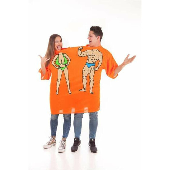Маскарадные костюмы для взрослых Двойное M/L Оранжевый Пляж