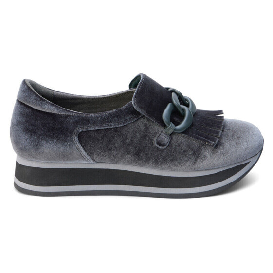 COCONUTS by Matisse Bess Platform Loafers Womens Grey BESS-016