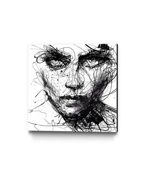 Agnes Cecile in Trouble, She Will Museum Mounted Canvas 18" x 18"