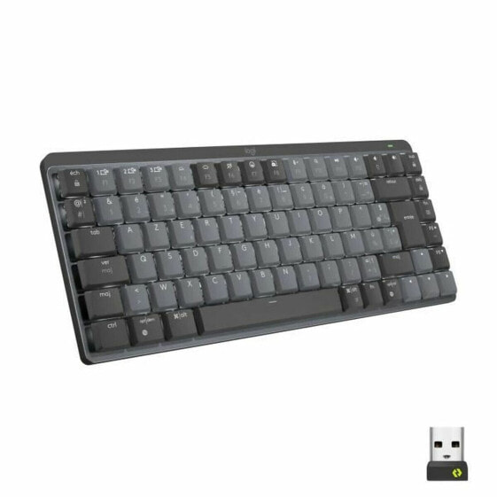 Клавиатура Logitech MX Mini французский Темно-серый AZERTY AZERTY