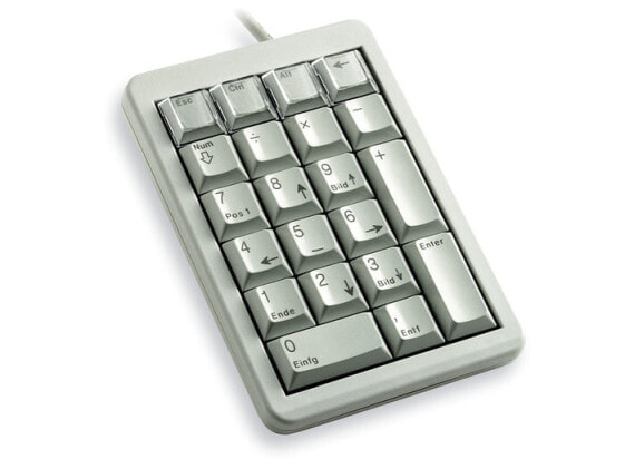 Cherry Slim Line Keypad G84-4700 - Keypad - Gray, White