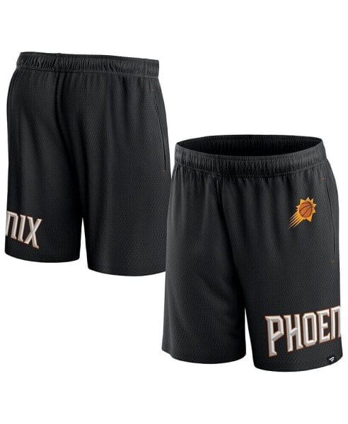 Men's Black Phoenix Suns Free Throw Mesh Shorts