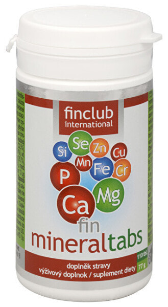 Витамины и БАДы Finclub Mineraltabs 110 таблеток