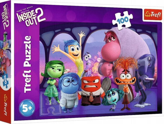 Trefl Puzzle 100 elementów W głowie się nie mieści Inside Out 2