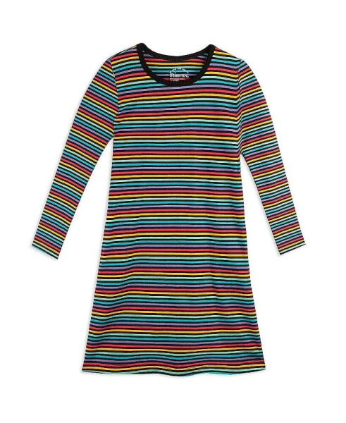 Toddler Fair Trade Organic Cotton Girls Long Sleeve T-Shirt Dress