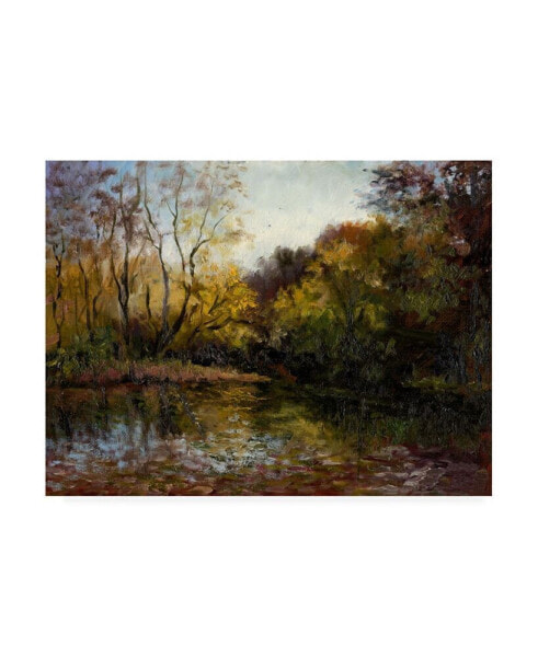 Mary Jean Weber Bend in the River at Morrow Canvas Art - 20" x 25"