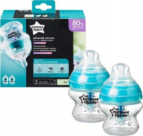 Tommee Tippee Butelka antykolkowa Advanced 0m+ 150ml 2 sztuki (42257975)