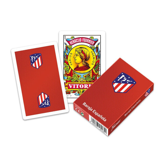 Настольная игра для компании Fournier Карты Атлетико Де Мадрид на 40 карт