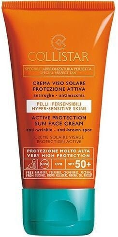 Sunscreen face cream SPF 50 Active Protection (Sun Face Cream) 50 ml