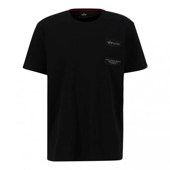 ALPHA INDUSTRIES Patch Lf short sleeve T-shirt