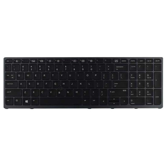 HP Backlit keyboard assembly (Germany) - Keyboard - German - Keyboard backlit - HP - ZBook 17 G3