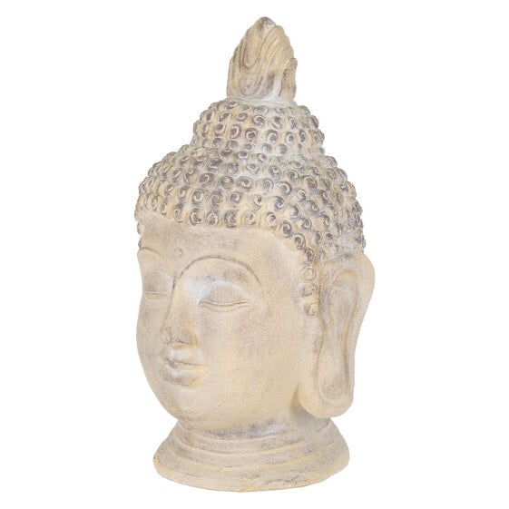 Buddha Kopf Statue 53cm bronze Polyresin