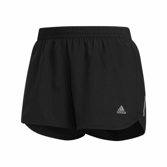 Спортивные женские шорты Adidas Run Short SMU Чёрный 4"