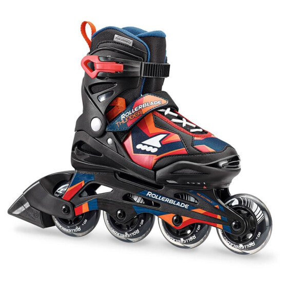 Роликовые коньки ROLLERBLADE Thunder SC черные/красные