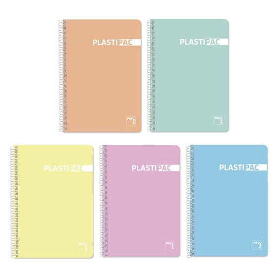 Notebook Pacsa Multicolour Din A4 5 Pieces 80 Sheets