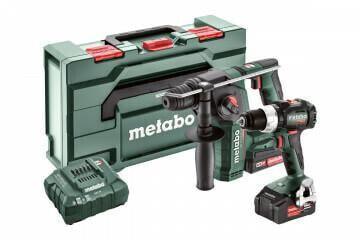 Metabo.dząp Combo 18V 2.5.2 (BS 18 LT BL +BH 18 LTX BL) 2.0 +4,0AH +MetaBox