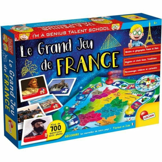 Развивающая настольная игра Lisciani Giochi Le Grand Jeu de France (FR)