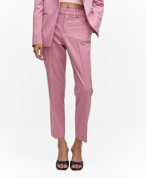 Women's Straight Suit Pants