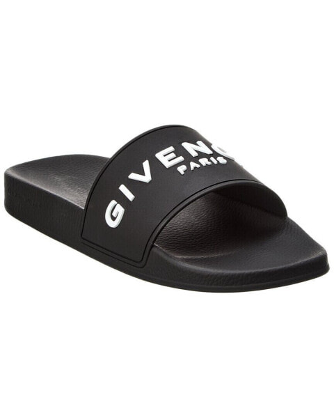 Givenchy Rubber Slide Men's Black 41